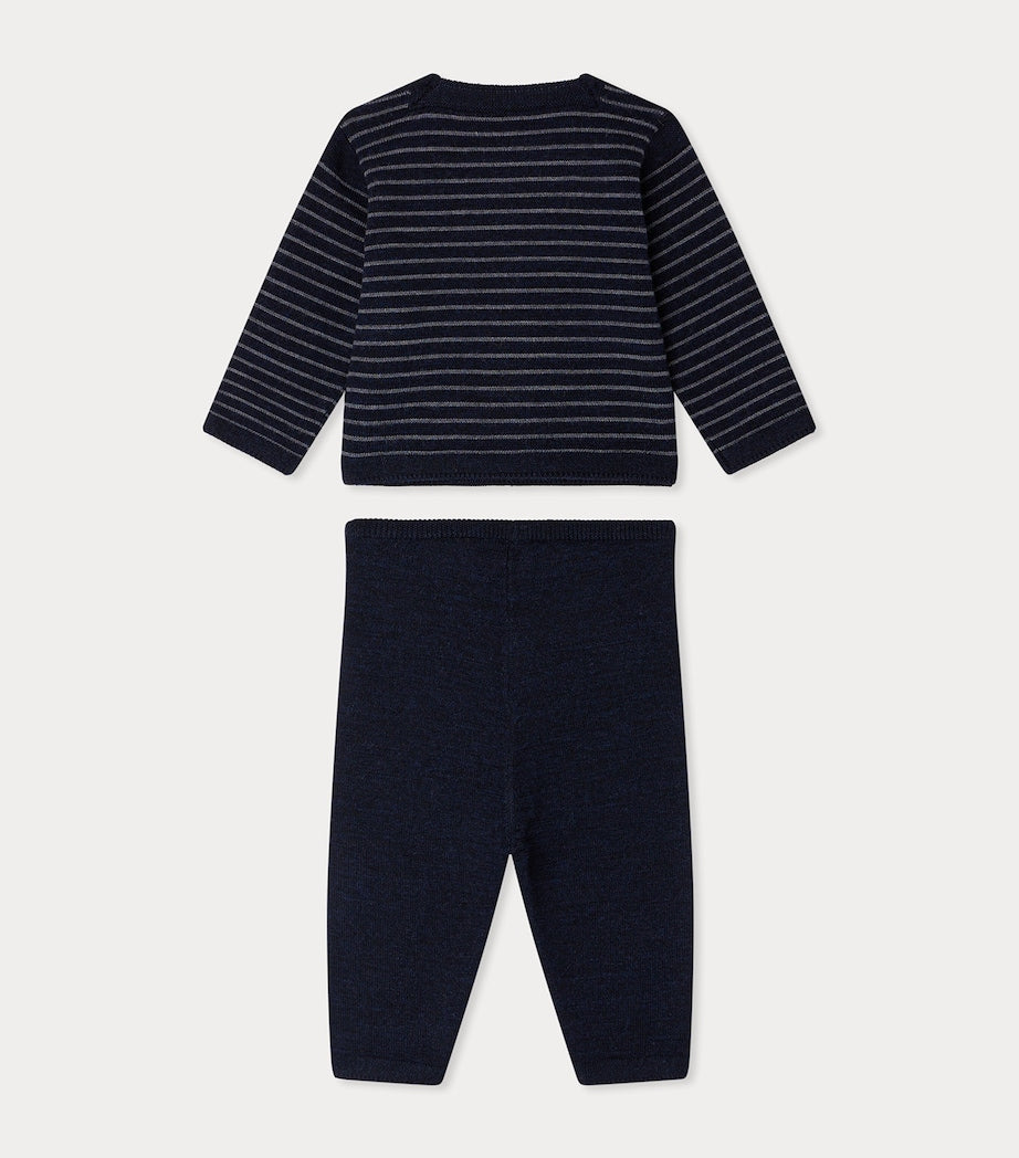 Wool Top and Trousers Set (1-18 Months)