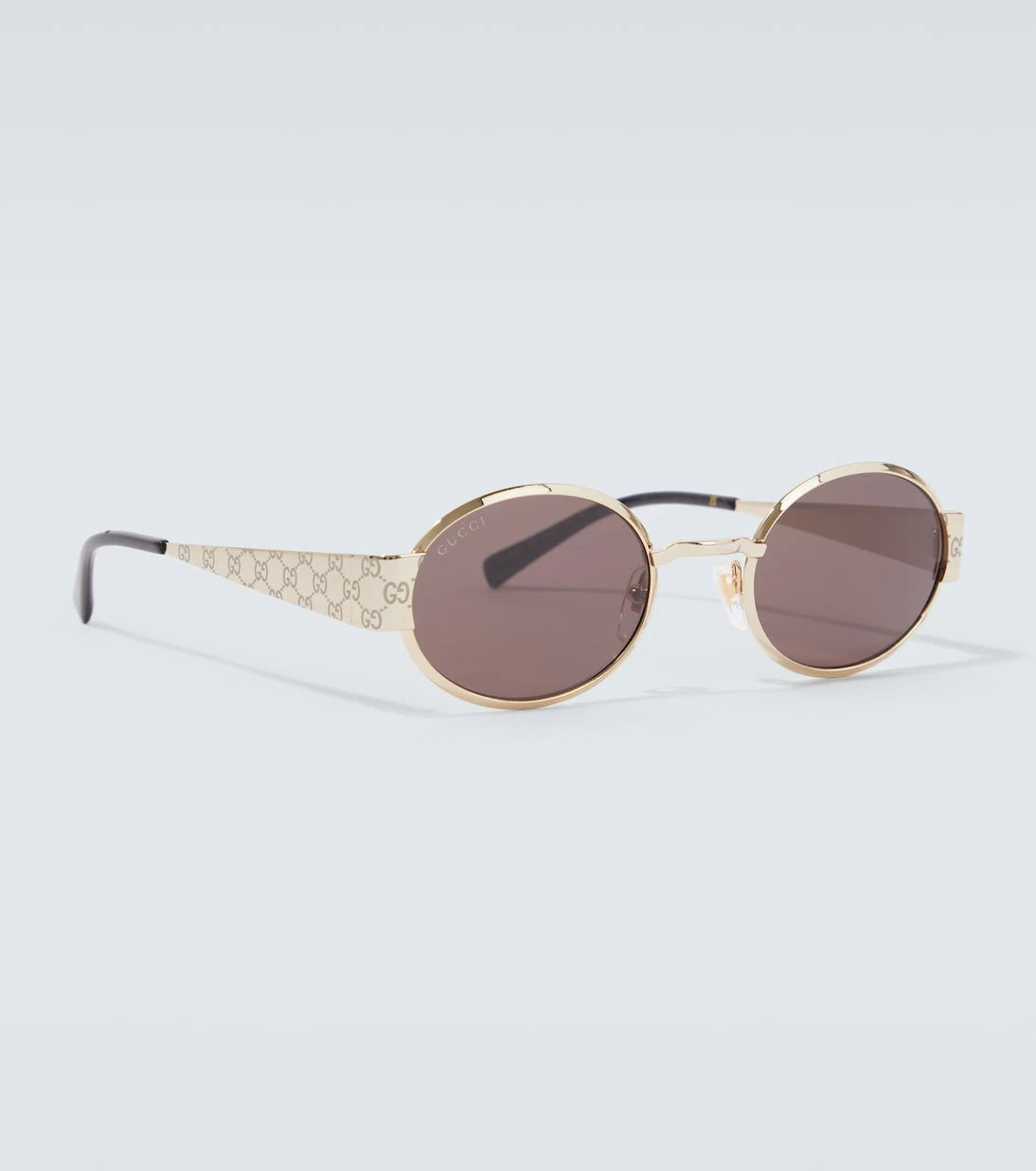Gucci - GG oval sunglasses