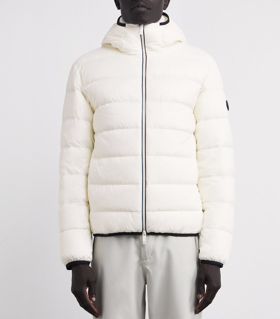 Moncler Ivory Quilted Erdon Jacket