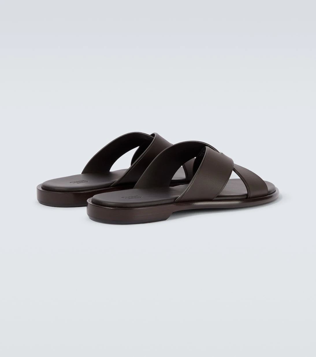Zegna - صنادل جلدية