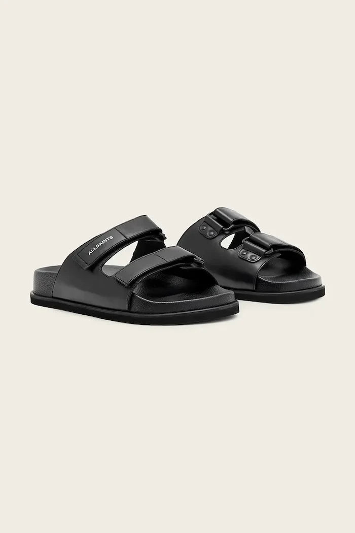 AllSaints чехли мъжки кожени Vex Sandal