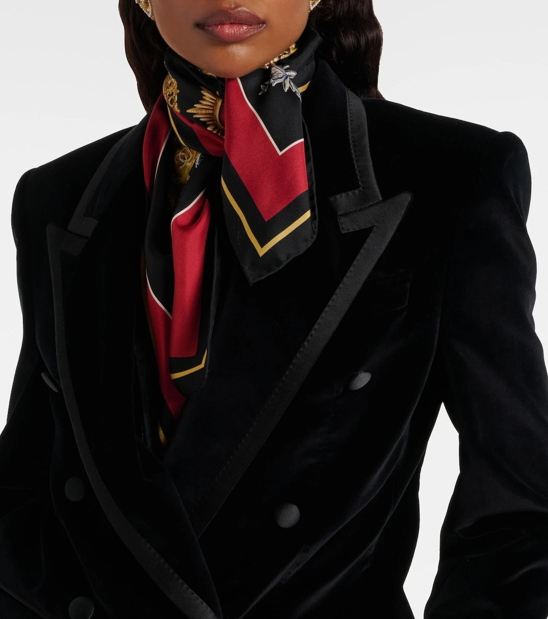 Dolce&Gabbana - Printed silk twill scarf