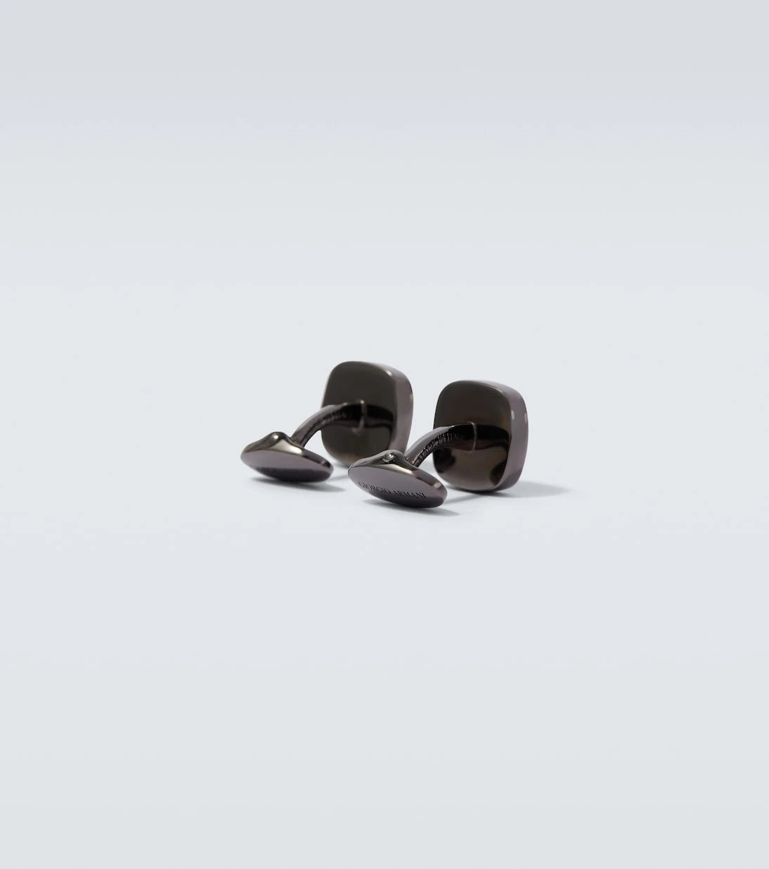 Giorgio Armani - 925 sterling silver and enamel cufflinks