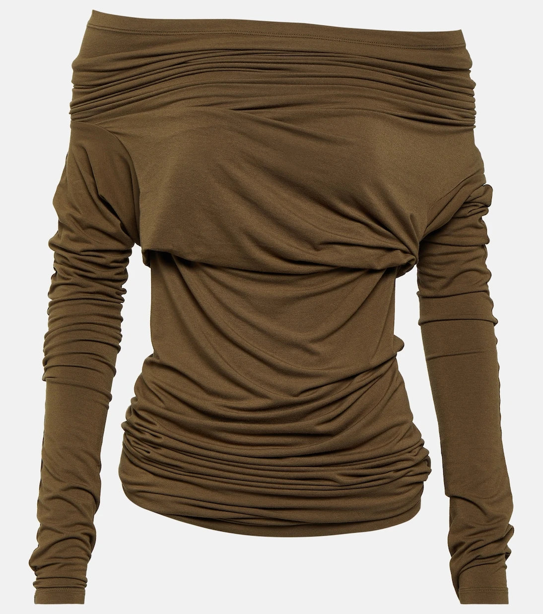 Entire Studios - Draped off-shoulder top