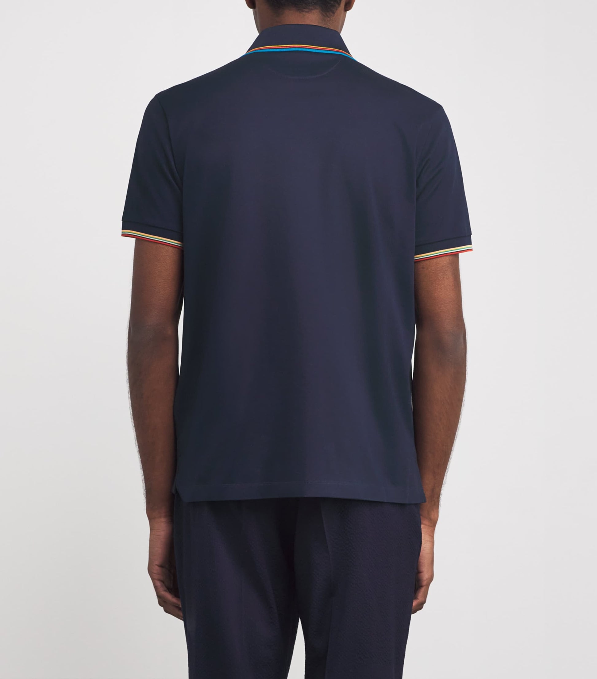 Paul Smith Cotton Signature Stripe Polo Shirt