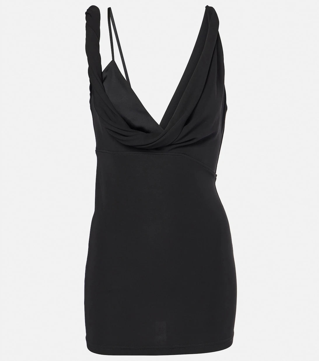 Toteme - Draped crêpe jersey top
