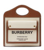 Burberry Brown Mini Canvas Pocket Bag