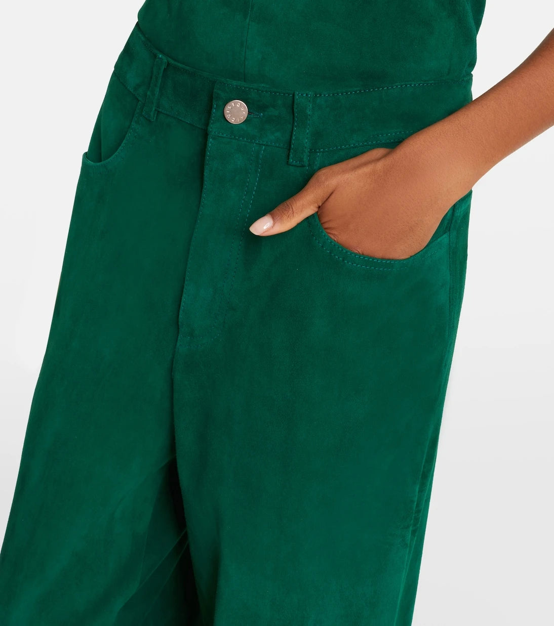 Stouls - Mytheo suede wide-leg pants