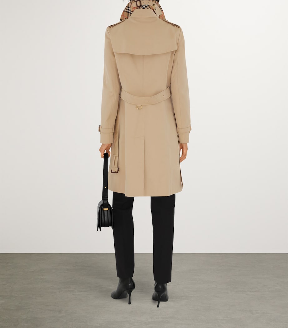 Yellow Mid-Length Chelsea Trench Coat