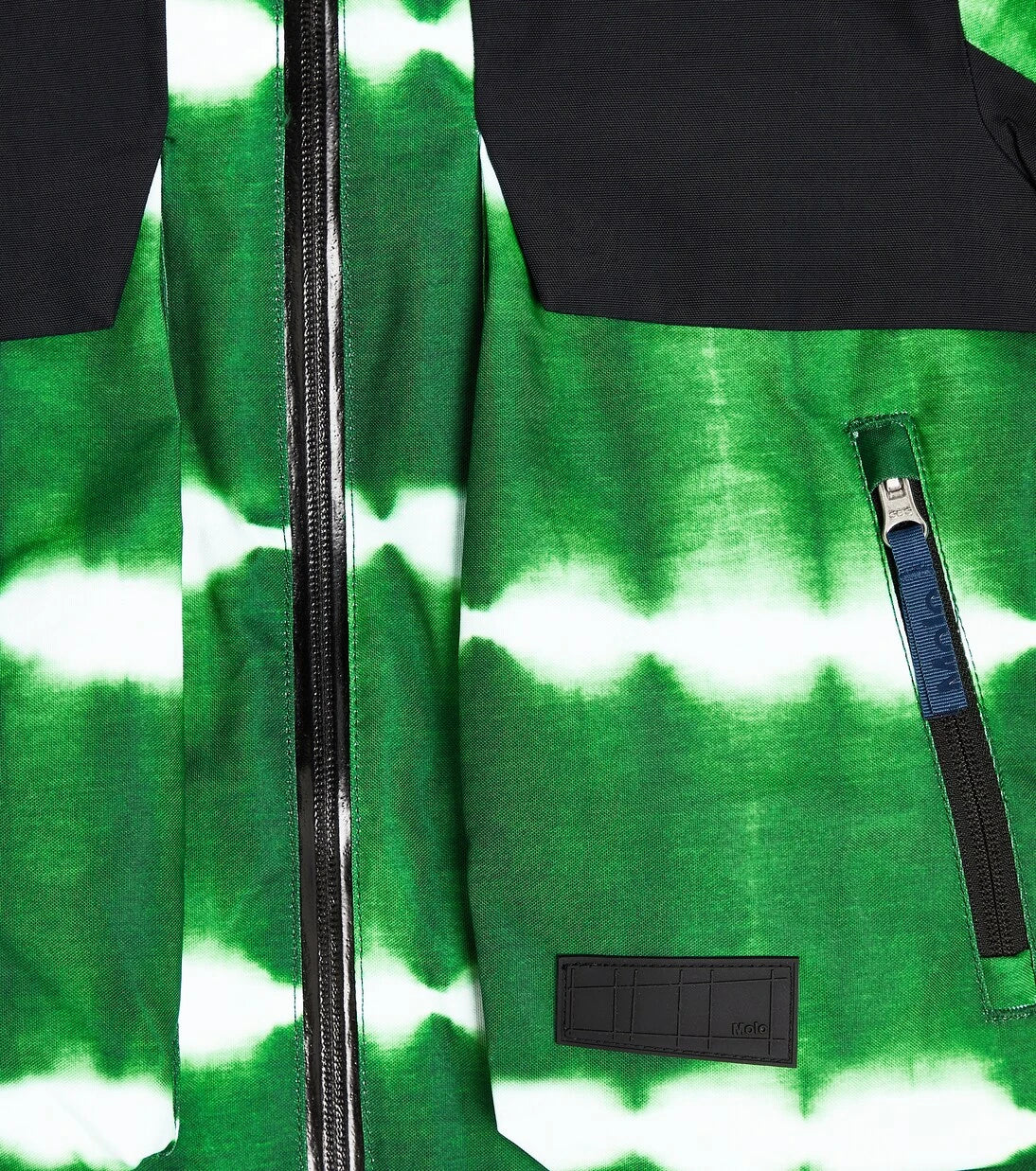 Molo - Alpine tie-dye ski jacket