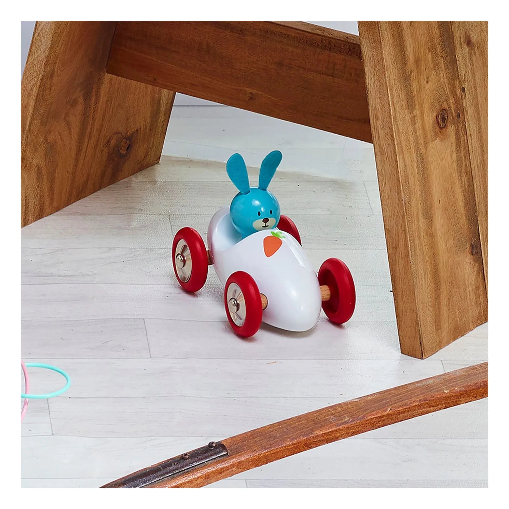 Vilac - Raoul the rabbit's car  | White
