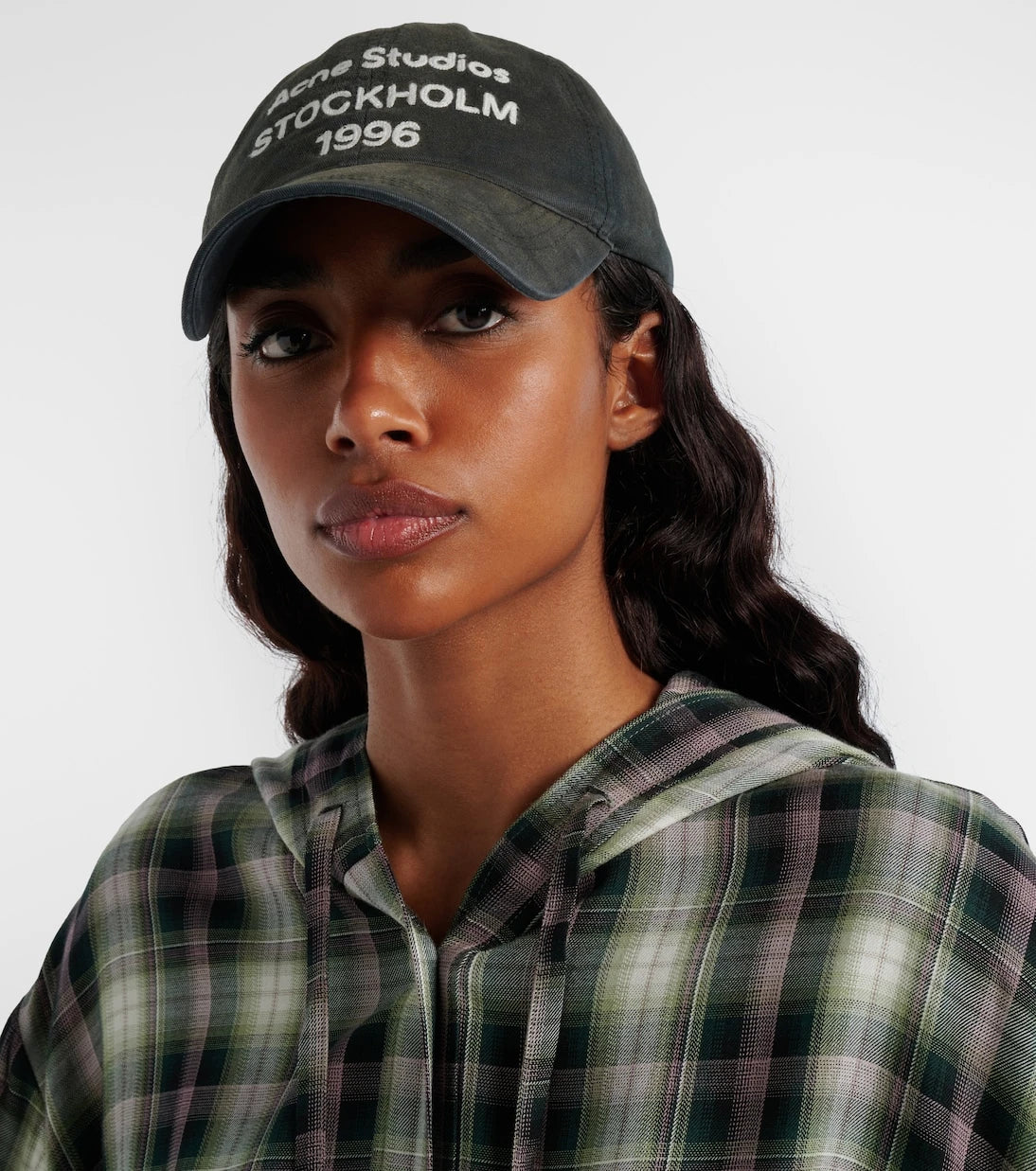 Acne Studios - Logo cotton twill baseball cap