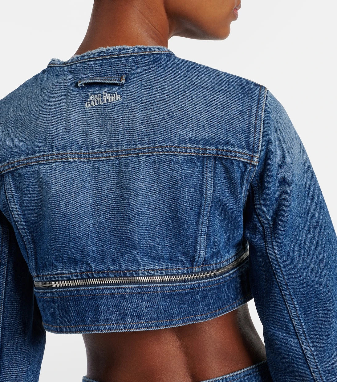 Jean Paul Gaultier - Cropped denim jacket