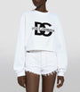 Dolce & Gabbana Multi Cropped Logo Sweatshirt