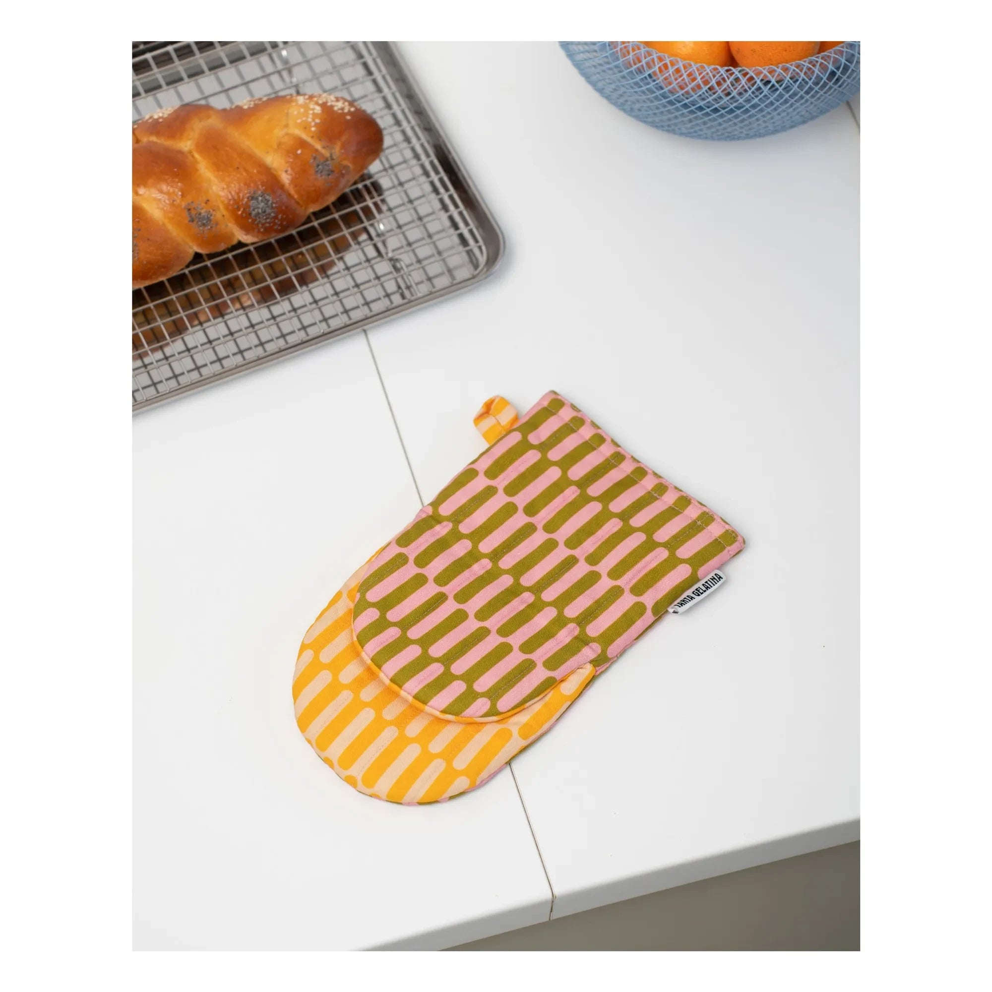 Tarta Gelatina - French Fries organic cotton oven mitt