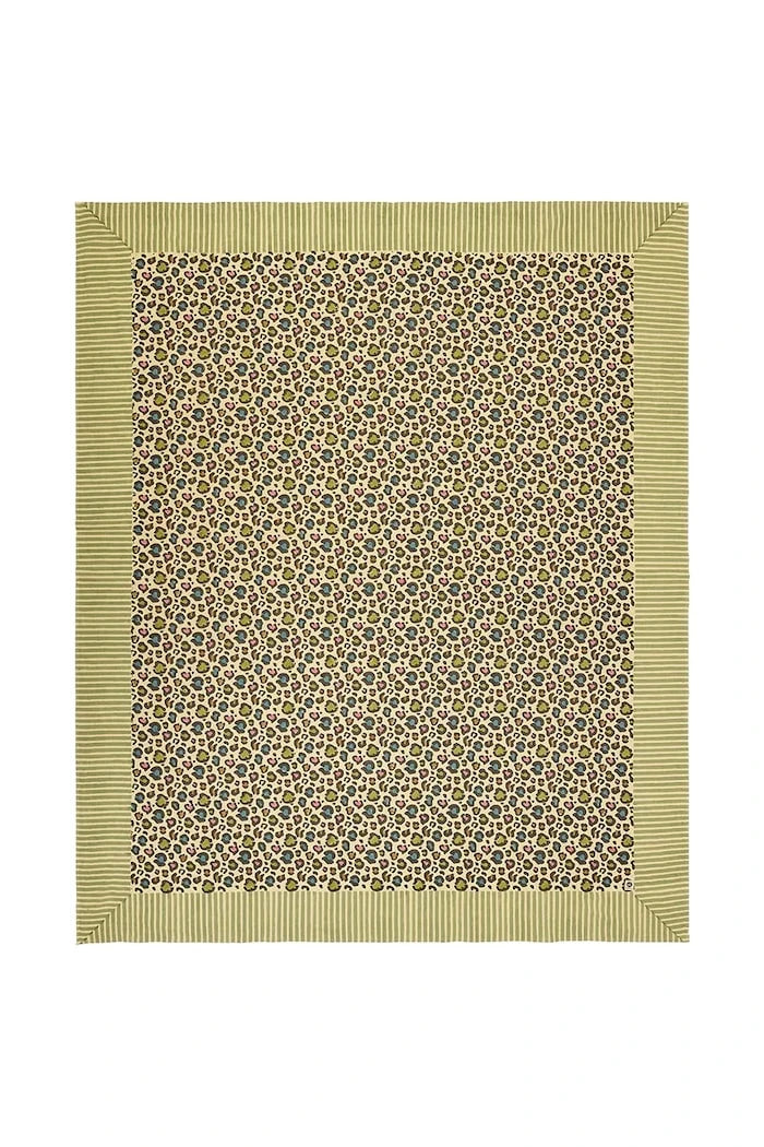 Памучно покривало Doing Goods Disco Leopard Double 240 x 280 cm