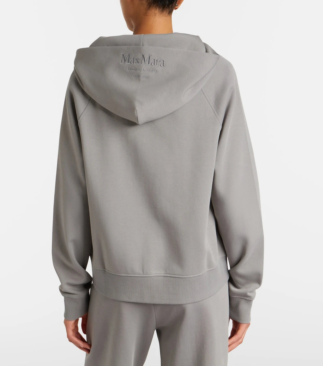 'S Max Mara - Cotton-blend jersey hoodie