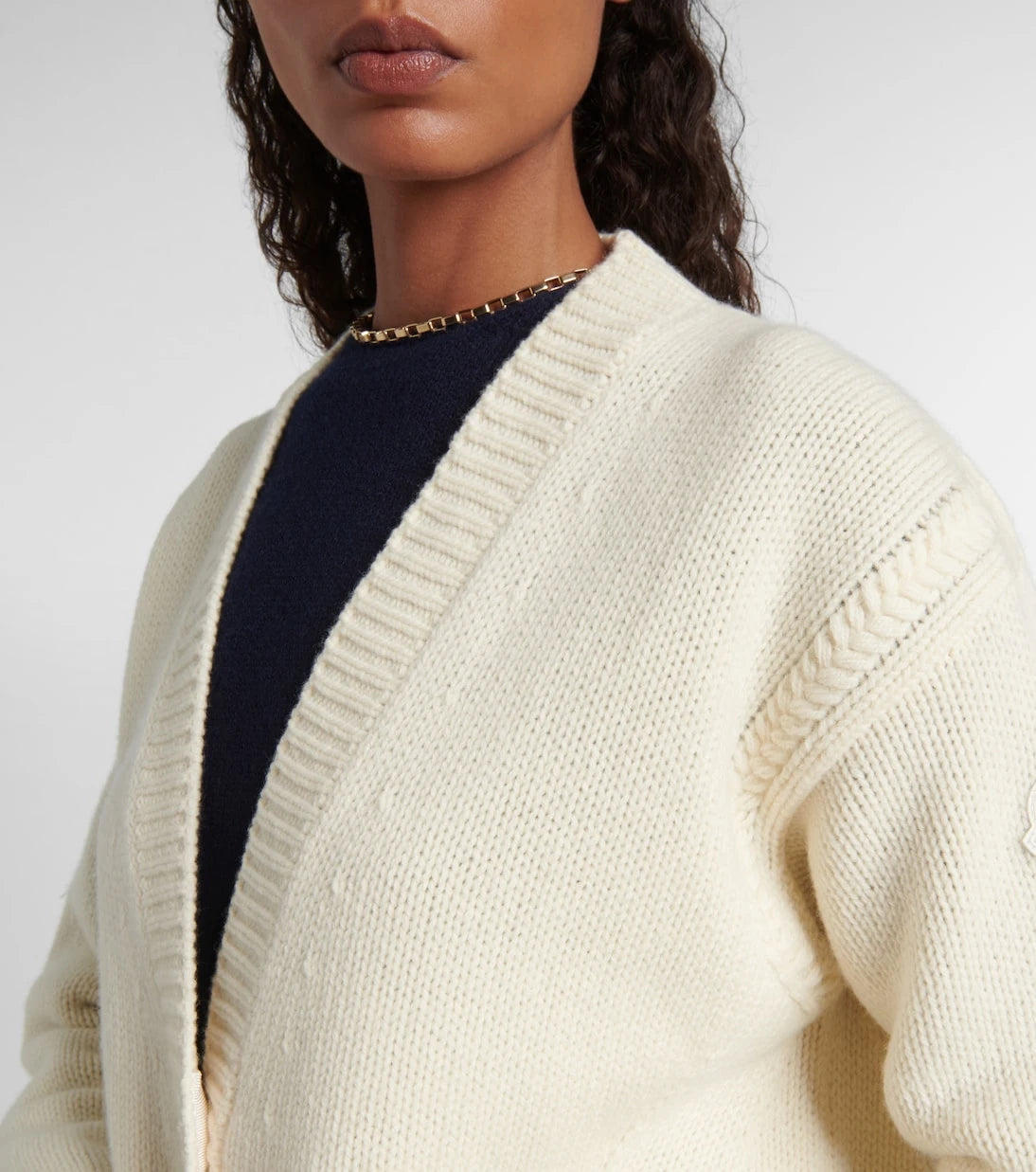 Moncler - Wool and cashmere cardigan