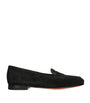 Black Suede Carla Loafers
