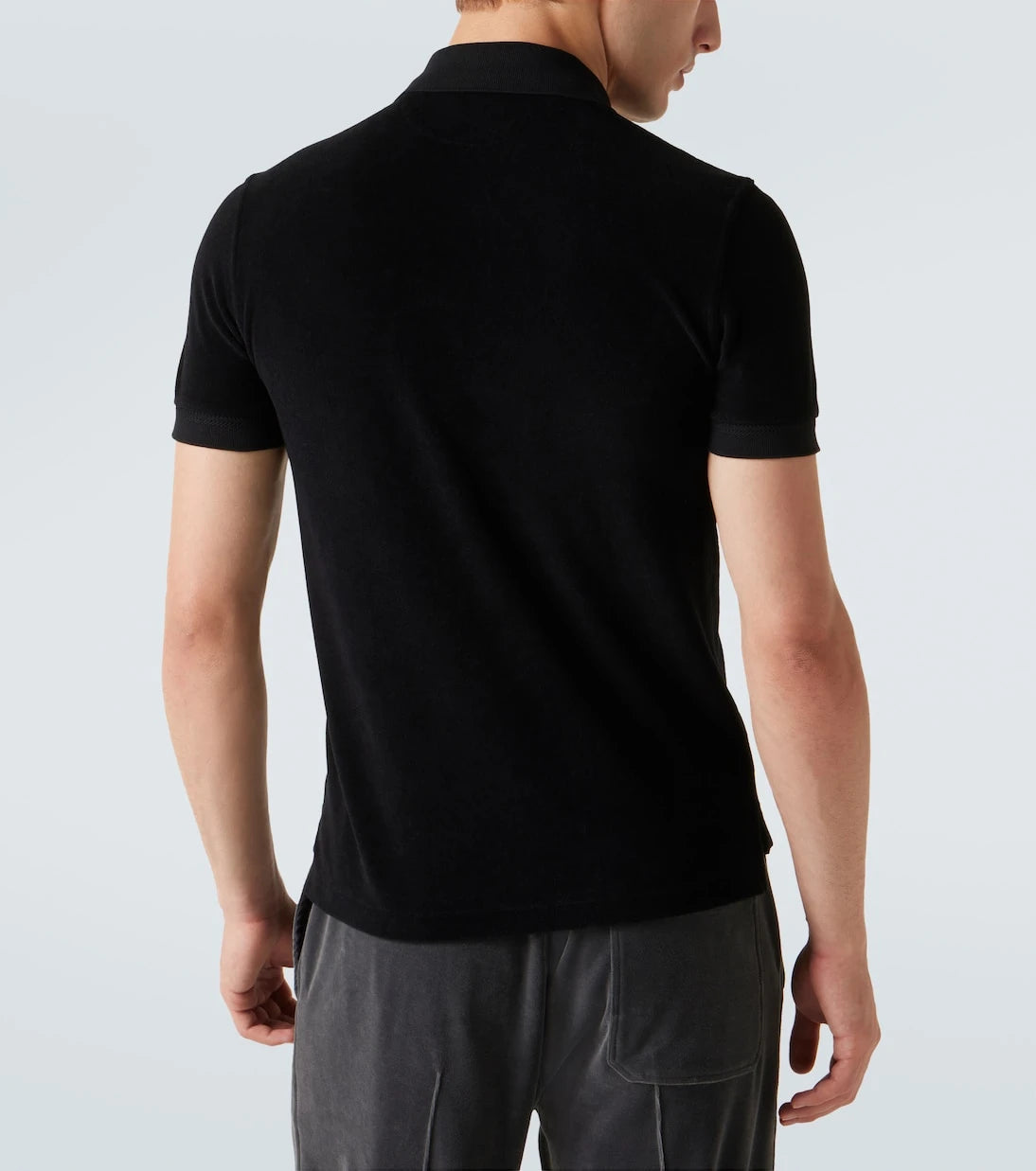 Tom Ford - Cotton-blend terry polo shirt