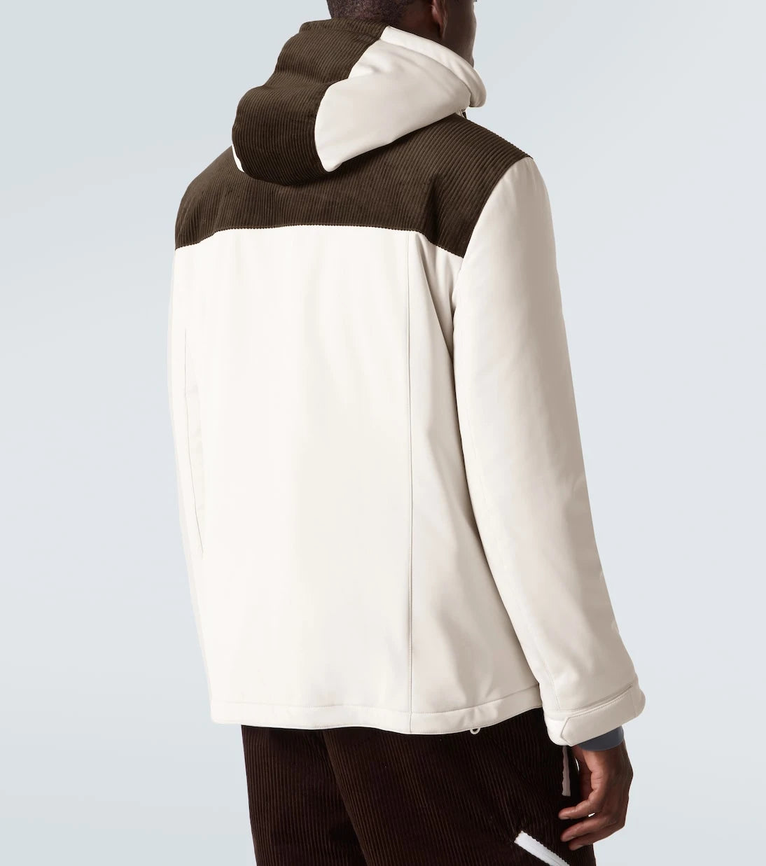Brunello Cucinelli - Corduroy-paneled ski jacket