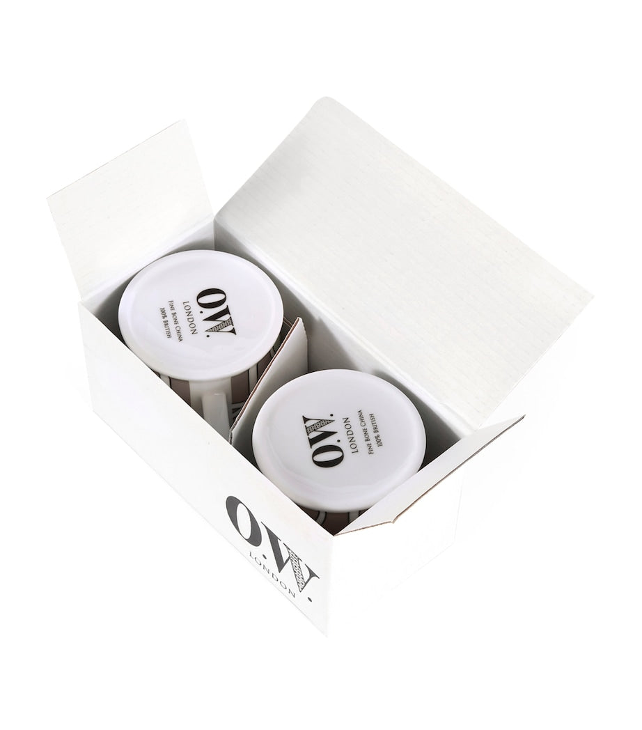 O.W.London Set of 2 Loop Espresso Cups