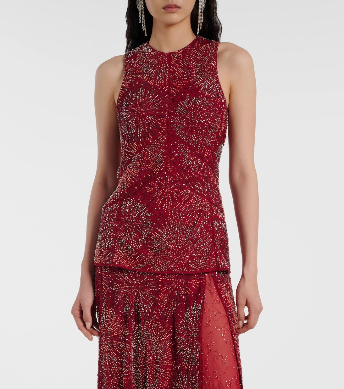 Rabanne - Embellished top