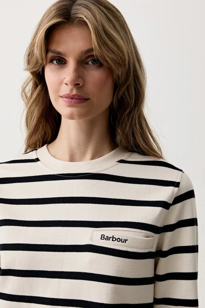 Barbour суичър дамски от памук Aylesby