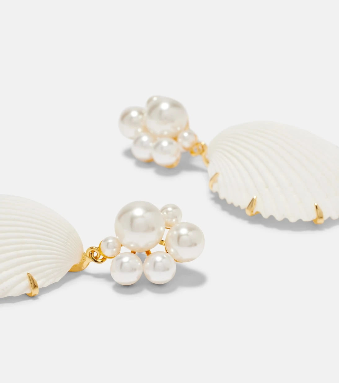 Jennifer Behr - Sela faux-pearl drop earrings