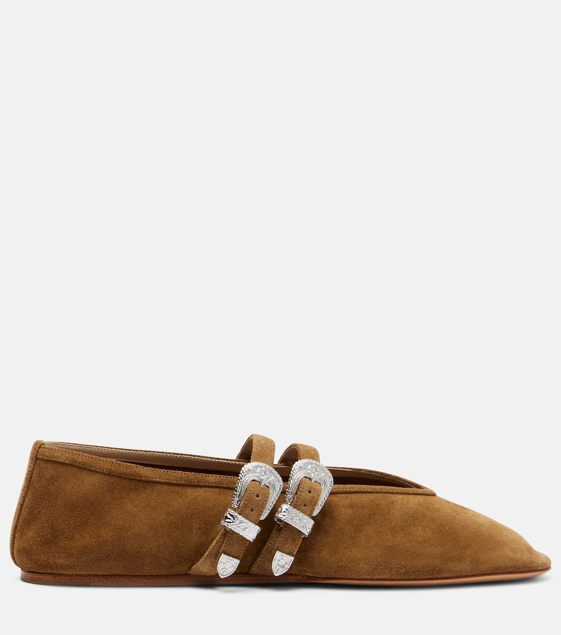 Le Monde Béryl - Claudia suede Mary Jane ballet flats