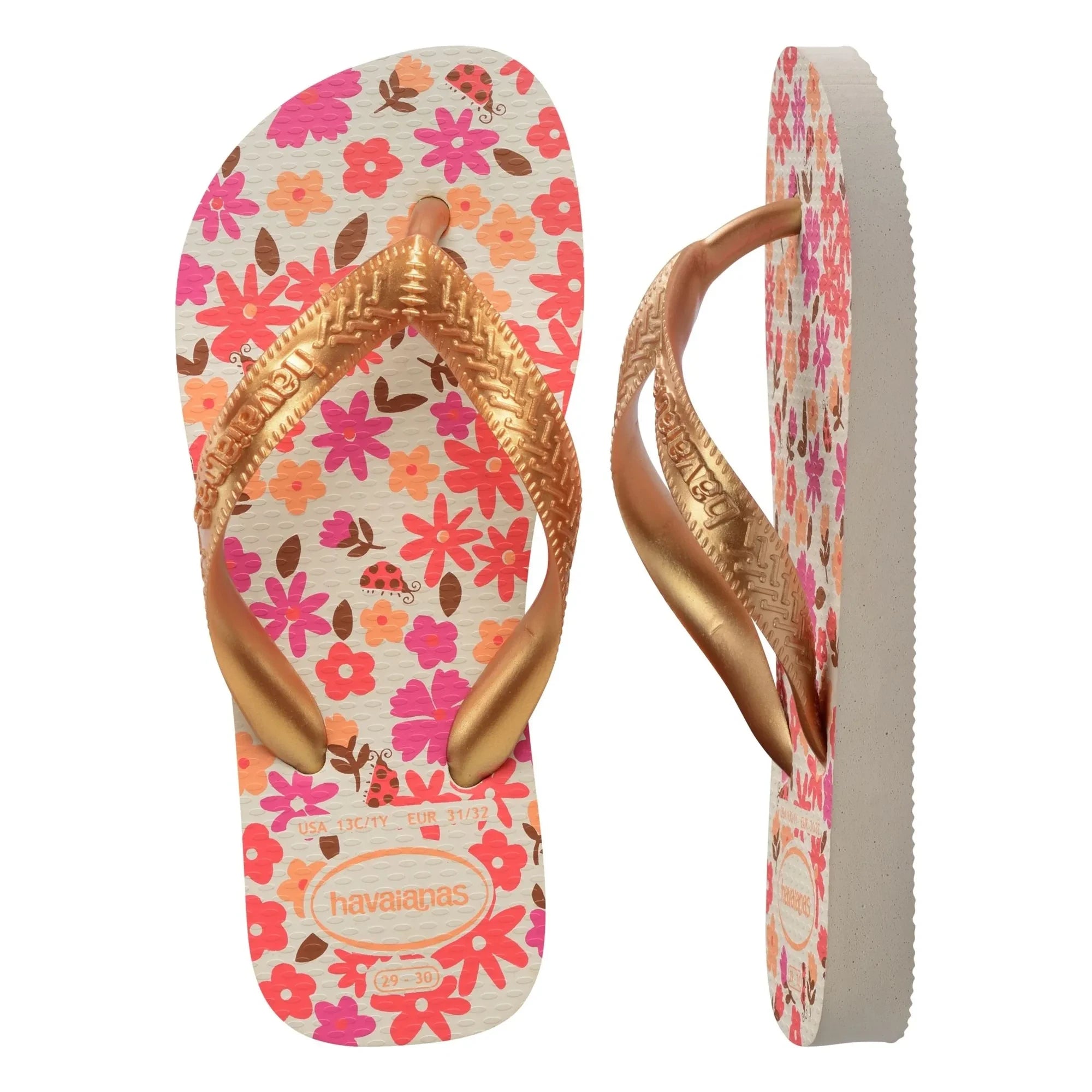 Havaianas - Flores flip-flops | Beige