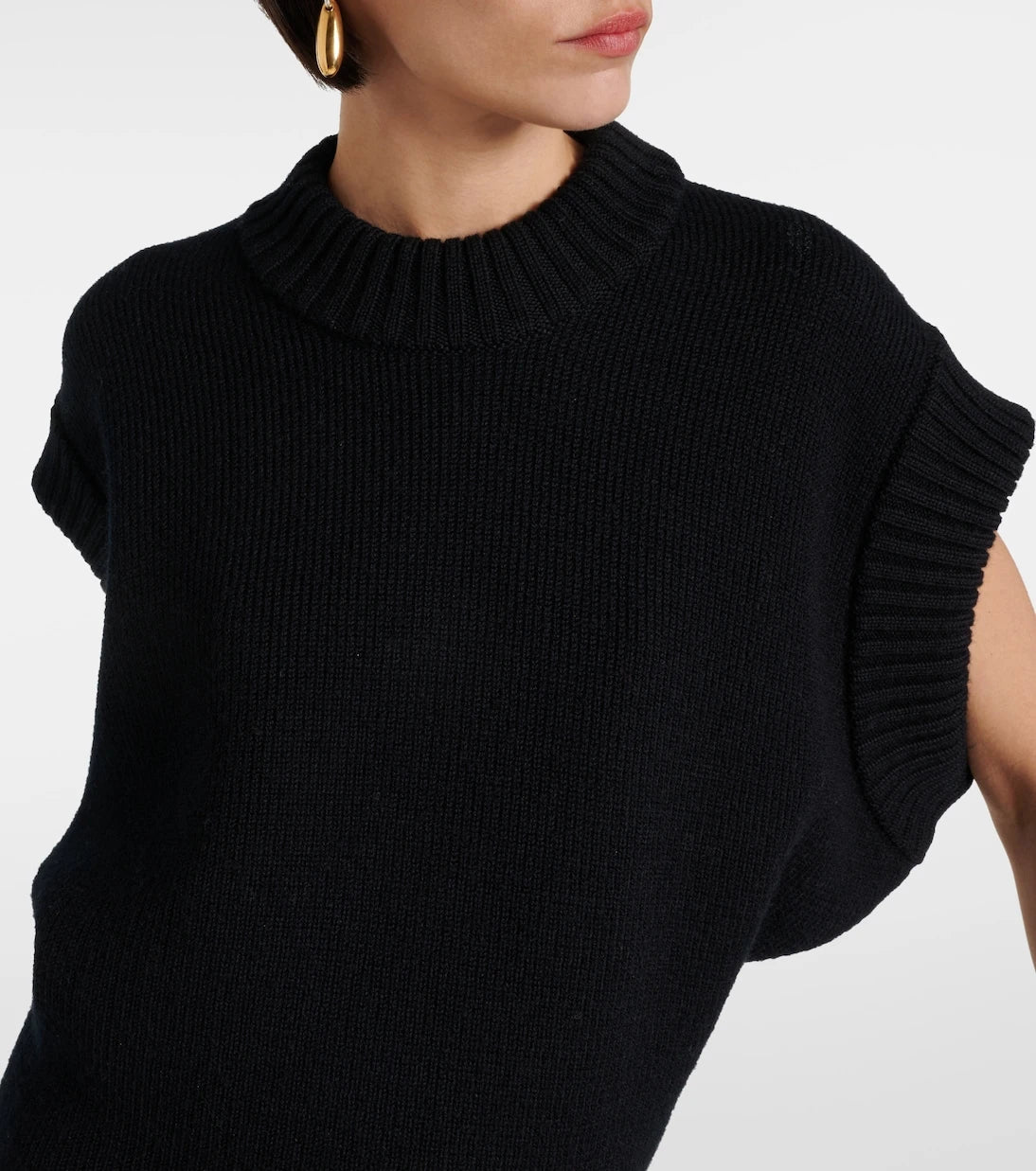Bottega Veneta - Ribbed-knit wool top