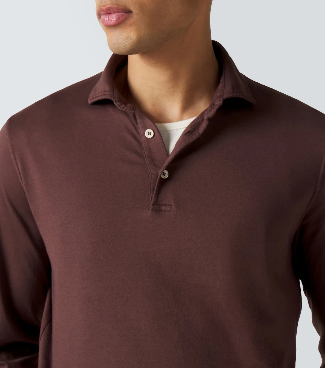 Fedeli - Cotton piqué polo shirt
