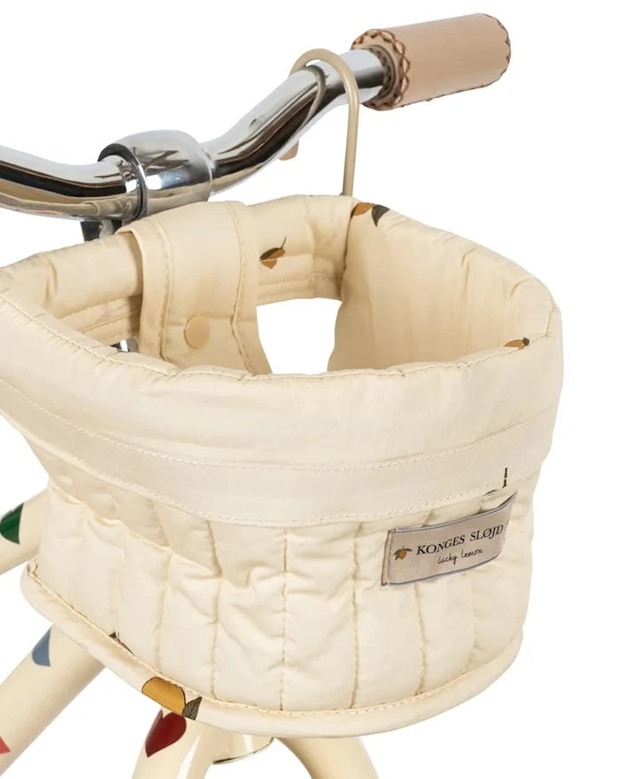 Konges Sløjd çocuk pamuk oyuncak bebek sepeti DOLL BIKE SEAT
