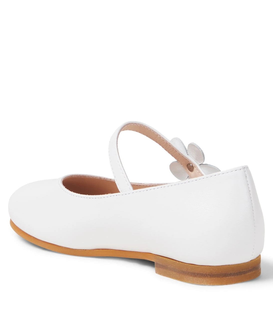 Il Gufo - Embellished leather ballet flats