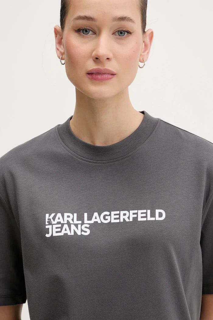 Karl Lagerfeld Jeans тениска дамска от памук