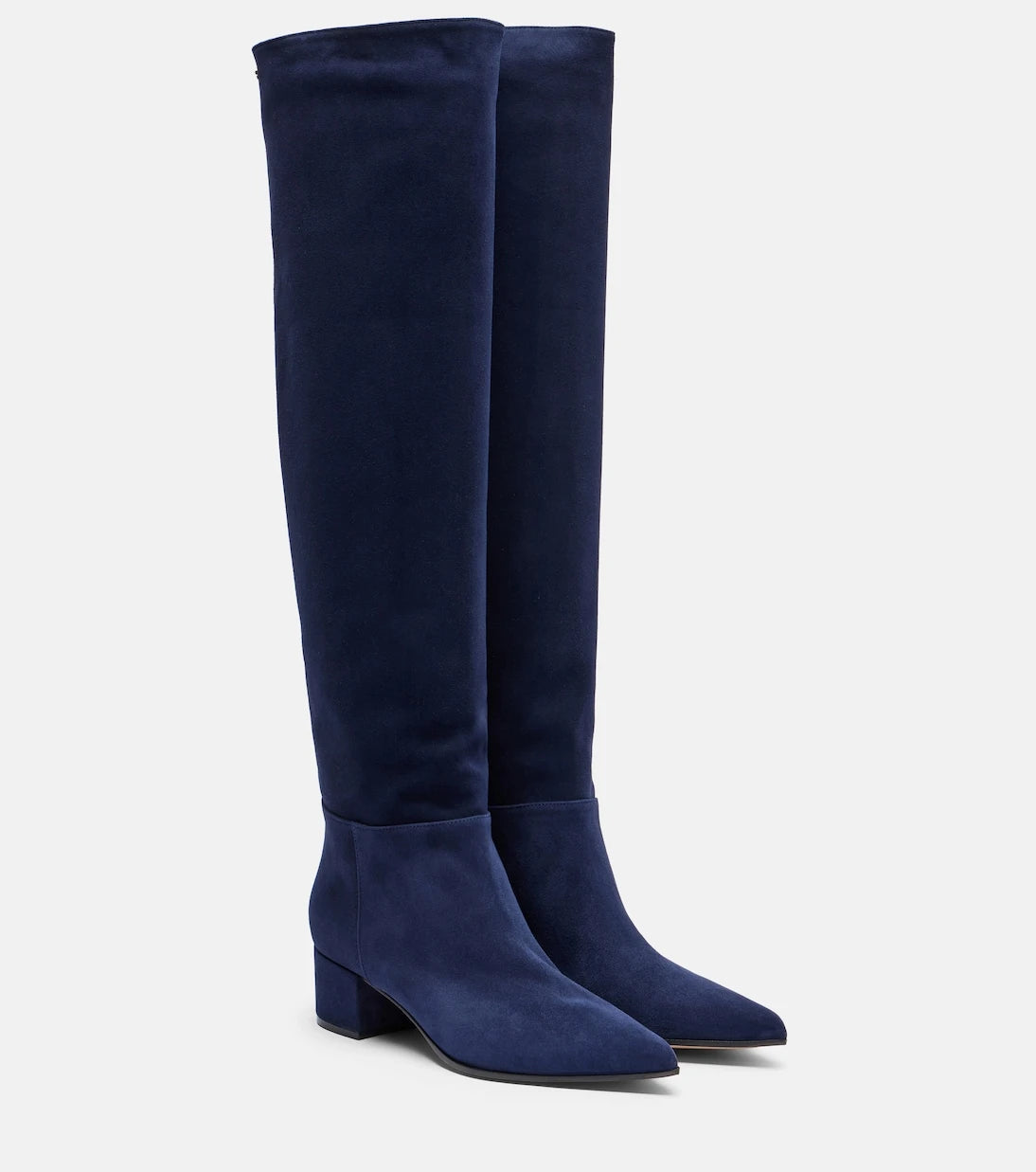 Gianvito Rossi - Suede knee-high boots