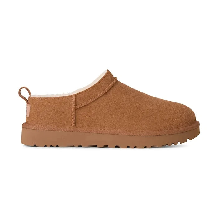 Велурени чехли UGG Classic Micro