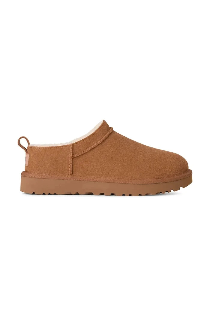 Велурени чехли UGG Classic Micro