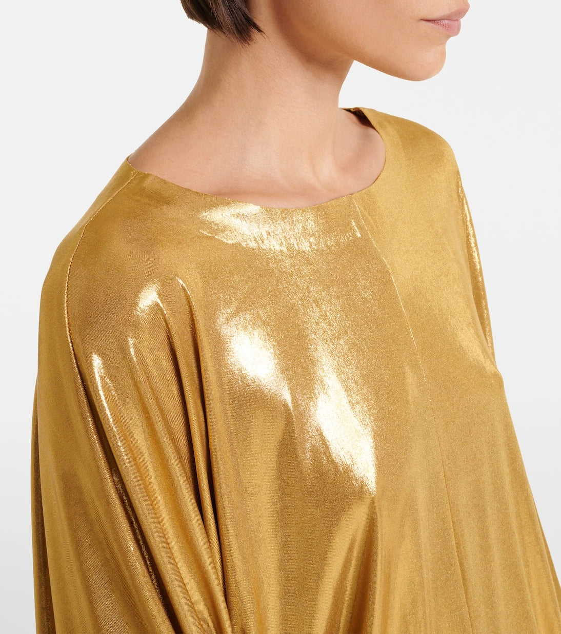 Norma Kamali - Lamé kaftan