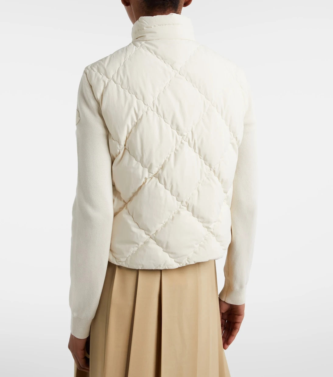 Moncler - Down-paneled cardigan