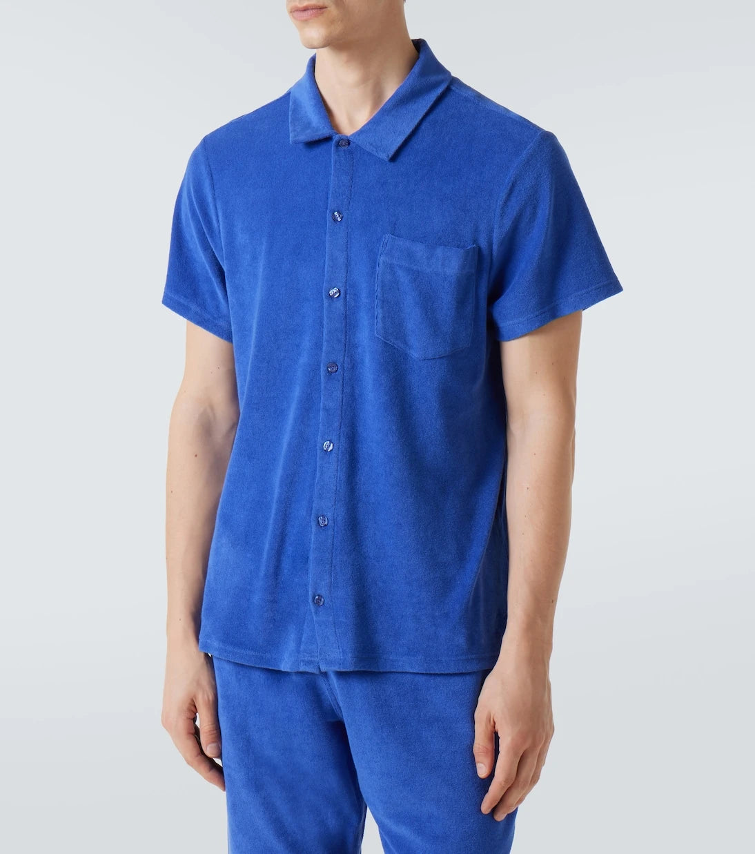 Vilebrequin - Cotton-blend terry bowling shirt