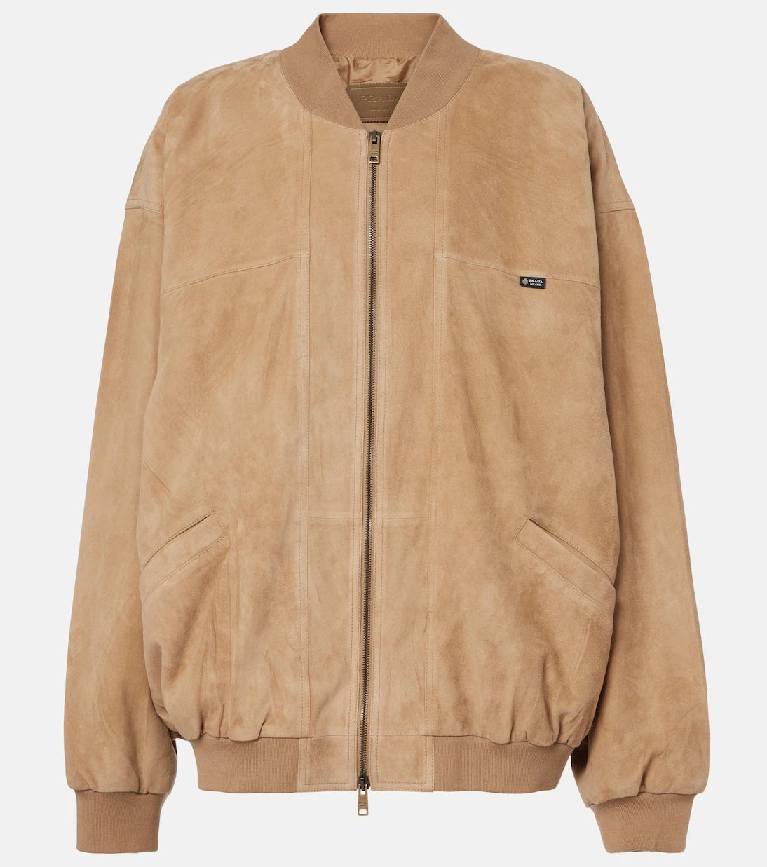 Prada - Suede blouson jacket