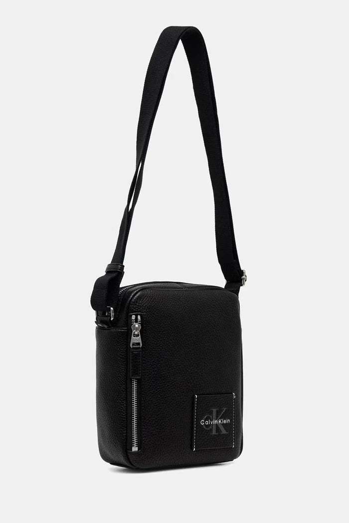Calvin Klein erkek suni deri omuz çantası