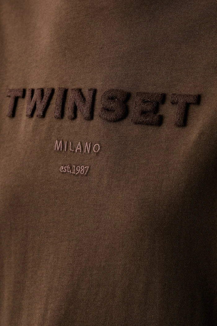 Twinset kadın pamuklu tişört