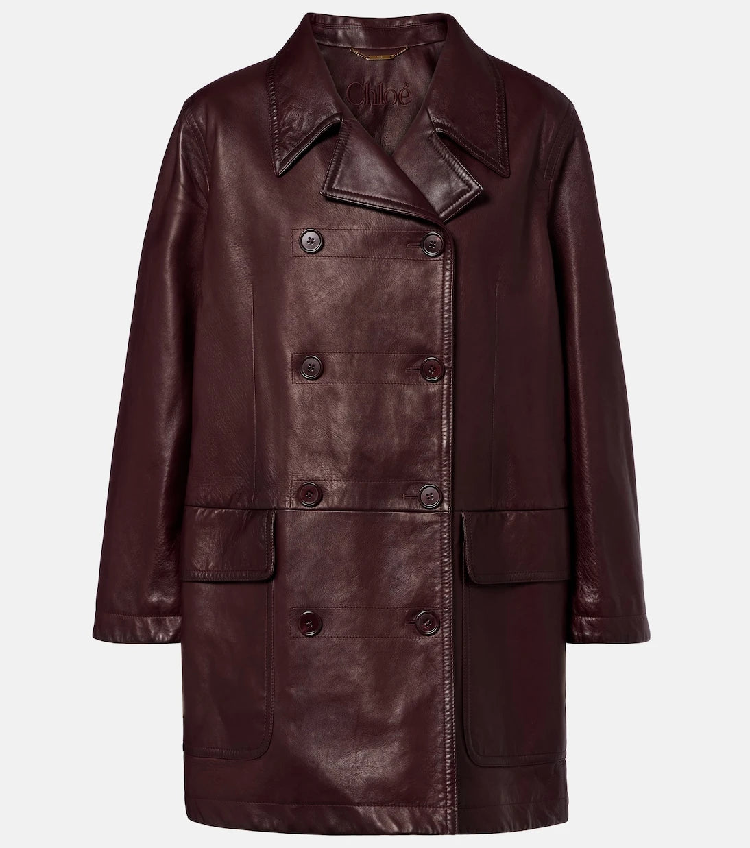 Chloé - Leather coat