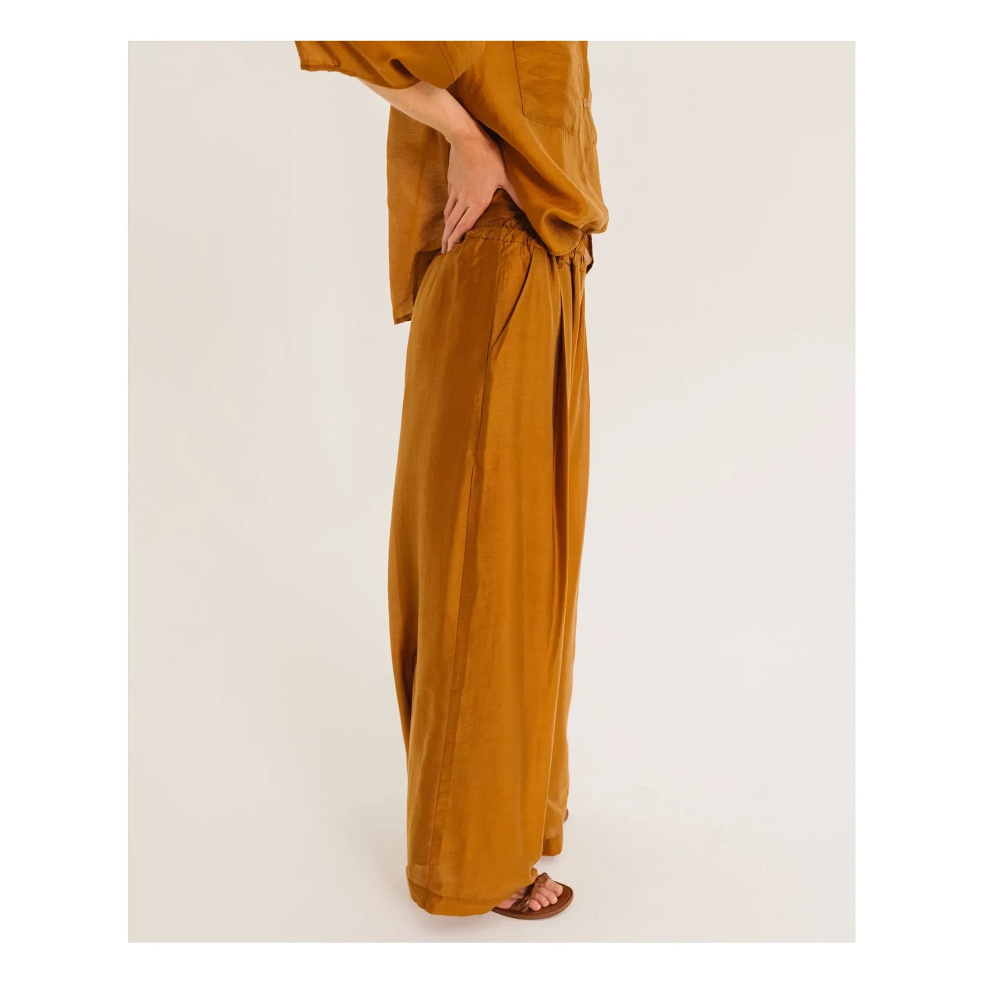 Tinsels - Ediz pants | Copper red