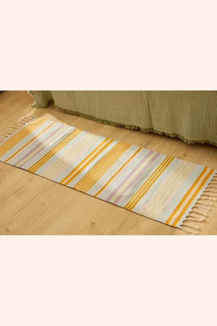 Calma House büyük pamuklu kilim 45 x 120 cm
