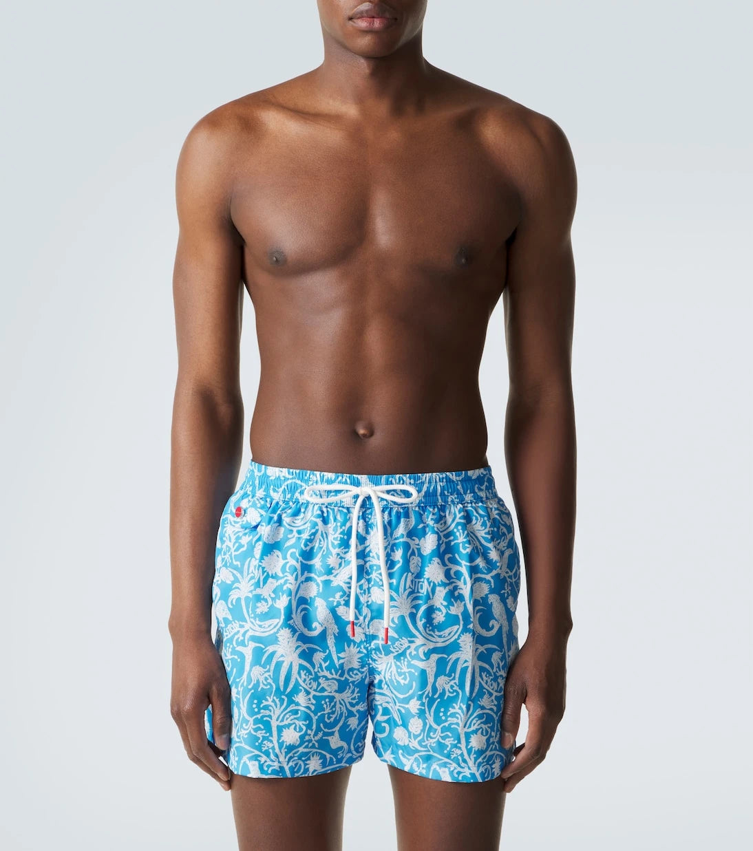 Kiton - Printed swim trunks