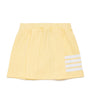 Thom Browne Kids Pointelle Pleated Skirt (2-12 Years)